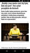 Beatka czuła się premierem
