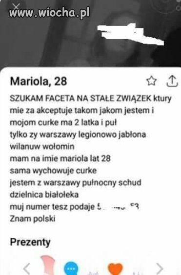 Atrakcyjna Mariola
