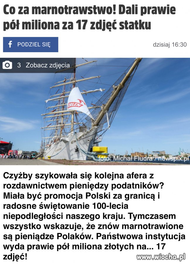 Przepraszam to po ile te zdjęcia?