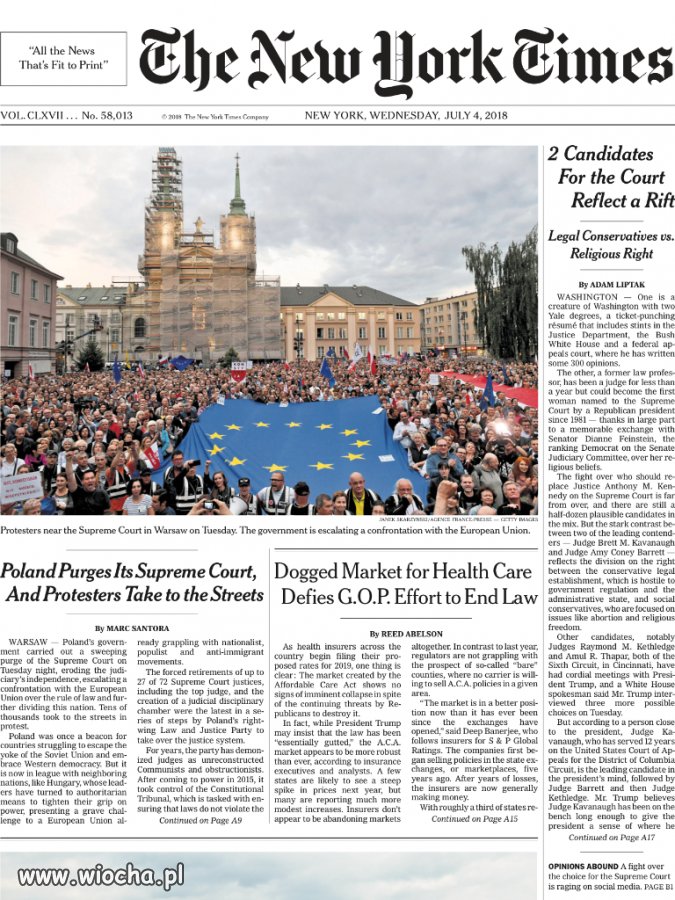 Właśnie wstaliśmy z kolan!