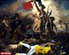 Eugène Delacroix "Neymar wiodący lud na barykady"