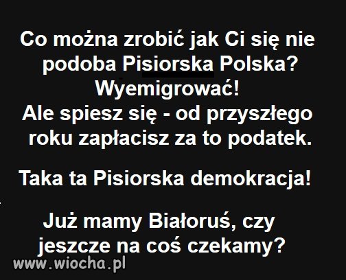 PiS pracuje nad podatkiem od emigracji