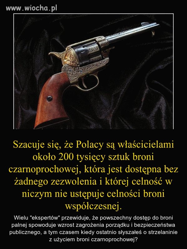 Broń czarnoprochowa