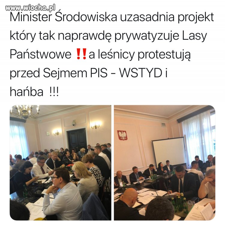 A oskarżali platformę 