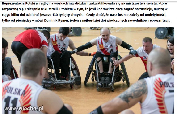 Może kopacze się zrzucą tyle się nachapali