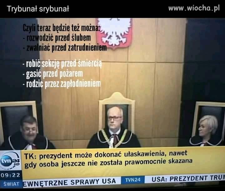 Czyli teraz piszę prośbę o ułaskawienie do Dudy,