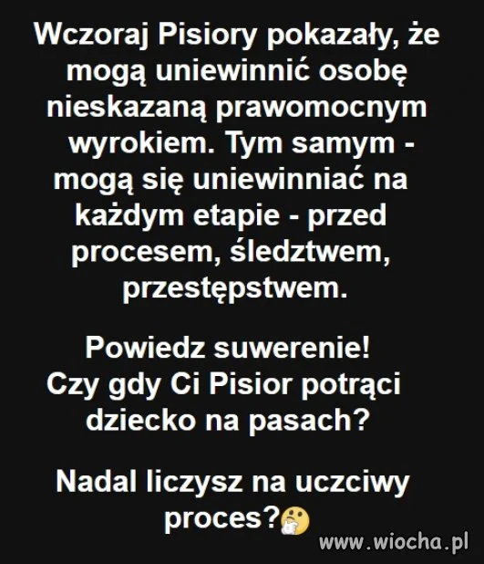 Sprawiedliwość wg PiS