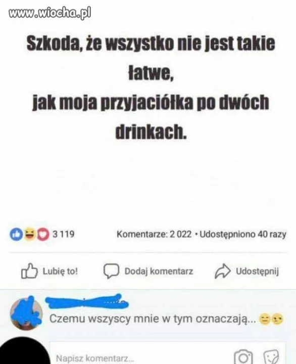 Kiedy po dwóch drinkach