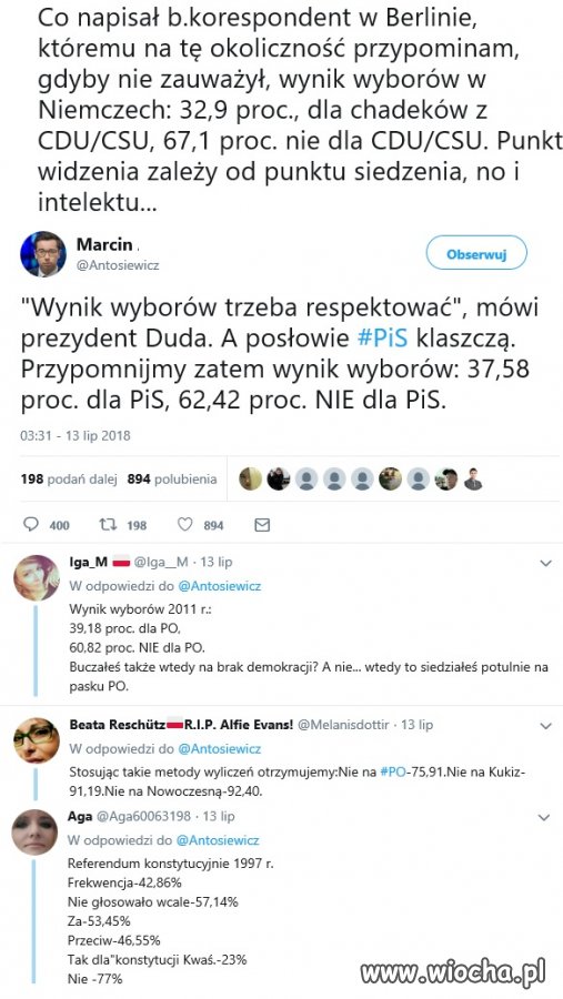 Porażkę potrafią przyjąć tylko ludzie honoru.
