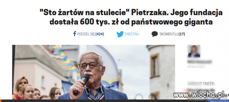 Czekam na komentarz tych co byli zbulwersowani 
