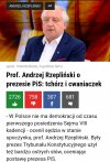 Rzepliński o prezesie PiS