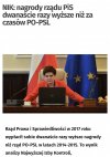 Pazerność i chciwość polityków PiS