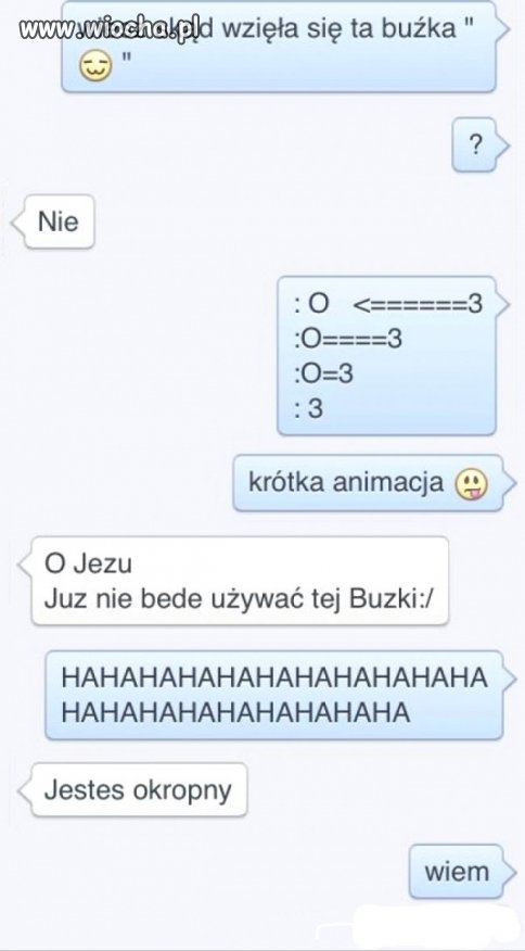 Czy wiesz skąd wzięła się ta buźka?