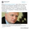 Wrócił na Twittera...