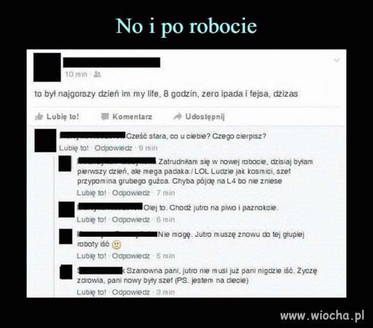 No to se popracowała