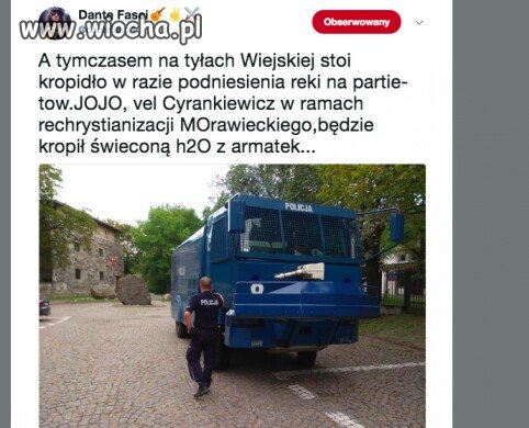 Rydzyk poświęcił?