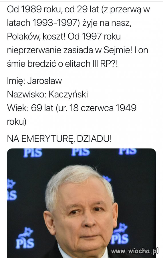 Na emeryturę !!!