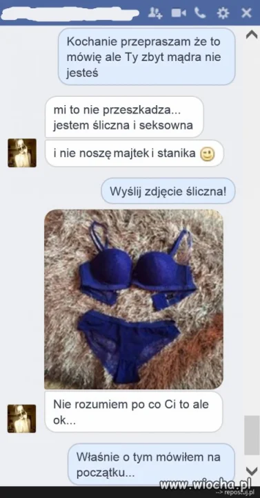 Jestem śliczna i seksowna
