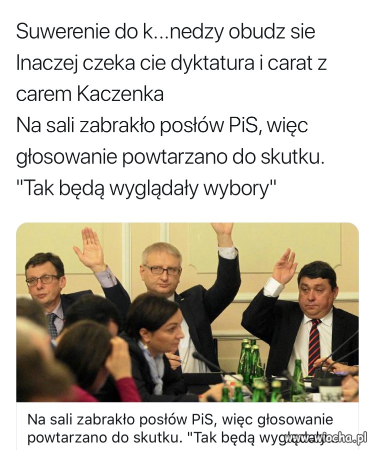 Demokracja według PiS 