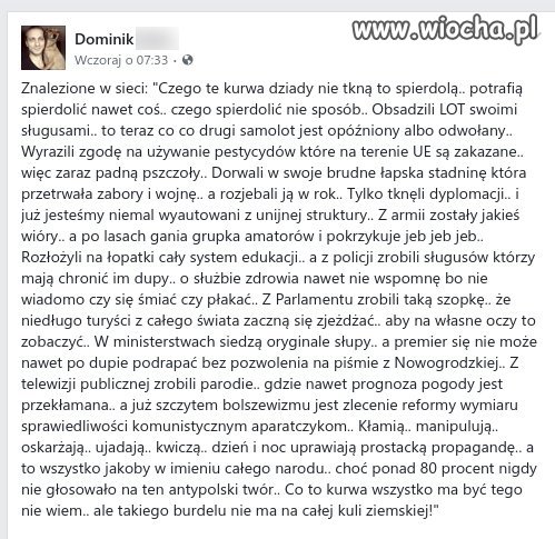Dobrze w sieci prawią...