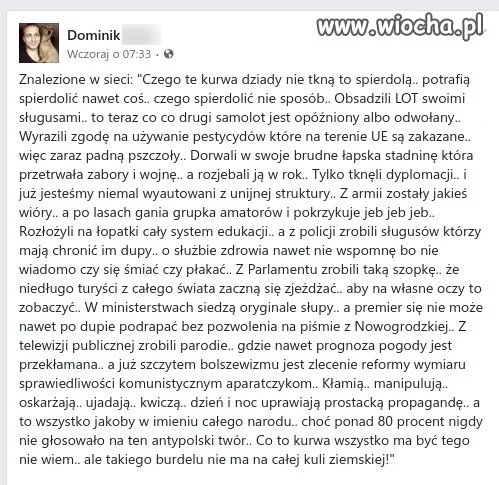 Dobrze w sieci prawią...