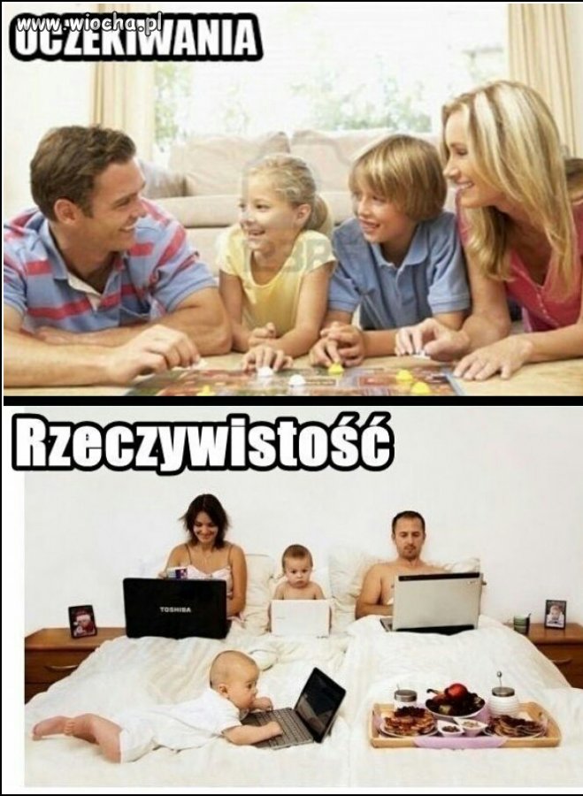 Tak wygląda spędzanie czasu razem z rodziną