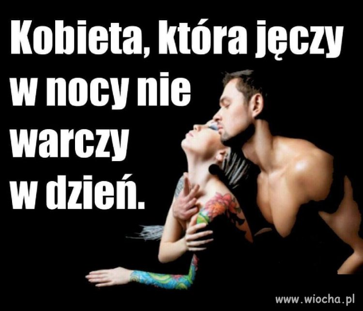 Kobieta która jęczy w nocy...