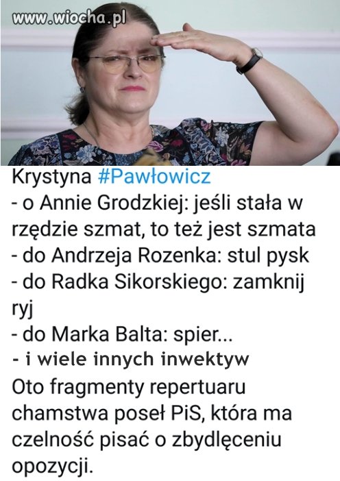 Faktycznie... gdyby nie pis to by nie było takiego