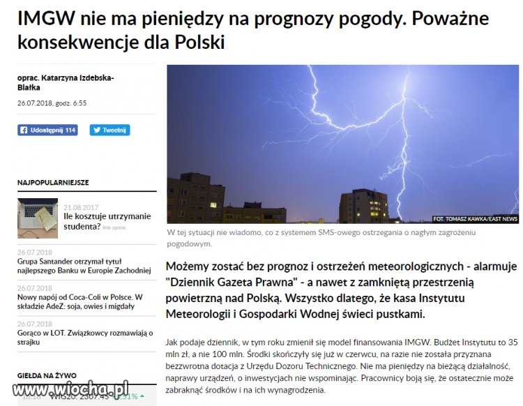 Polska się rozwija.