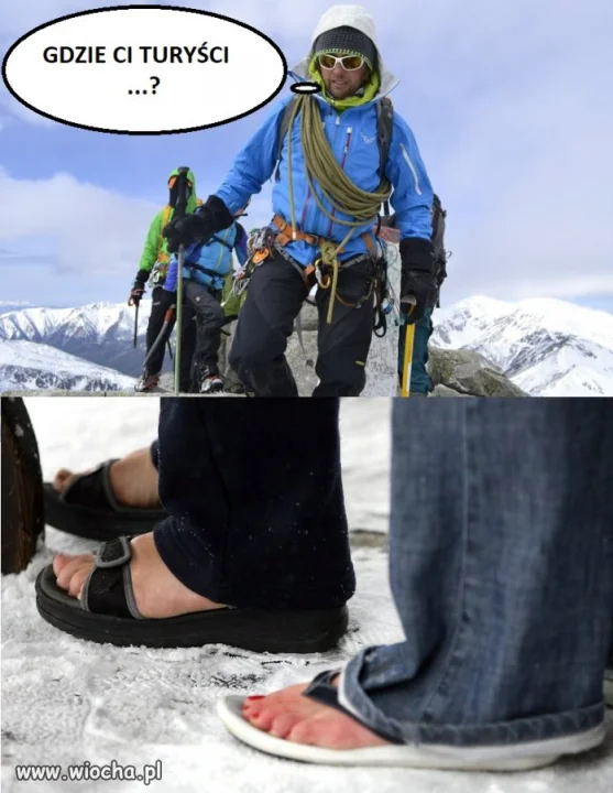 Akcja ratunkowa w polskich górach