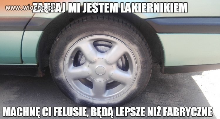 Pamiętaj, na alufelgi kociaki lecą