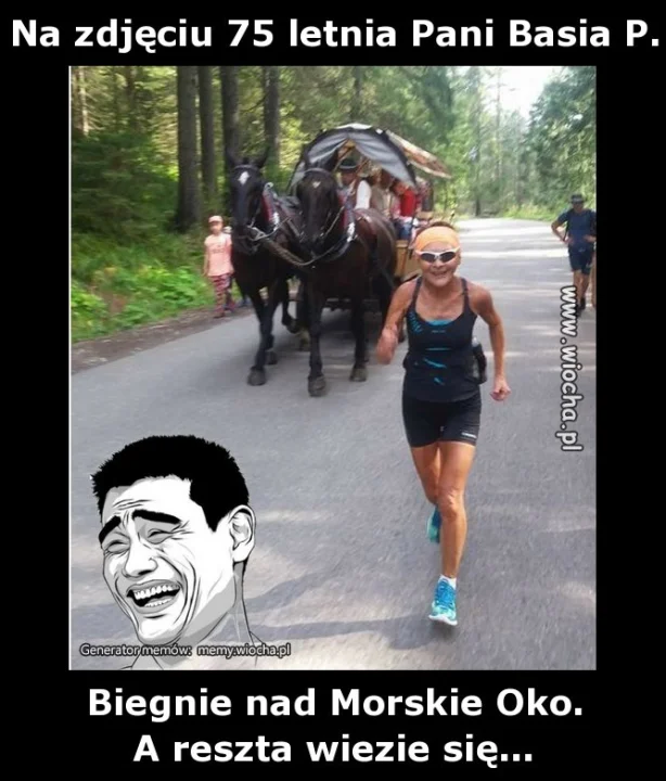 Na zdjęciu 75 letnia Pani Basia P.