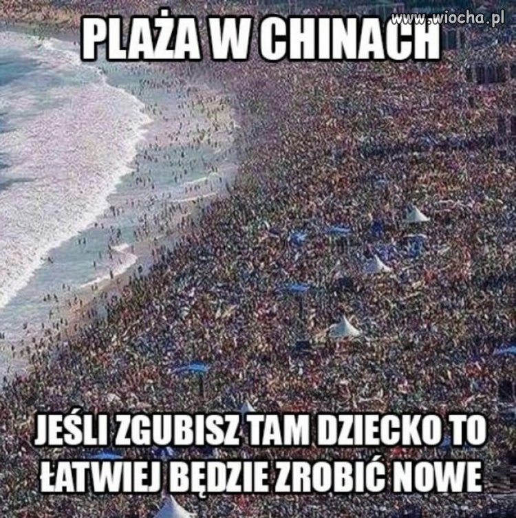 Plaża w Chinach 