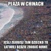 Plaża w Chinach 