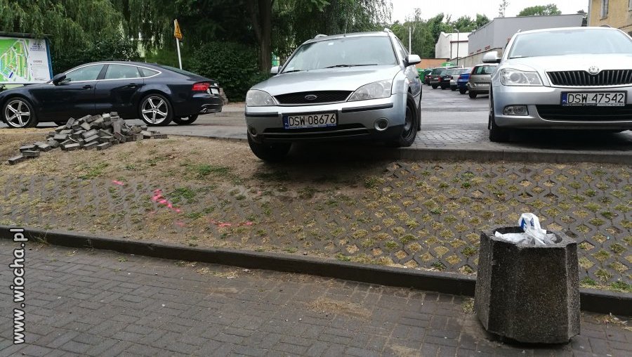 Gdy braknie miejsca na chodniku