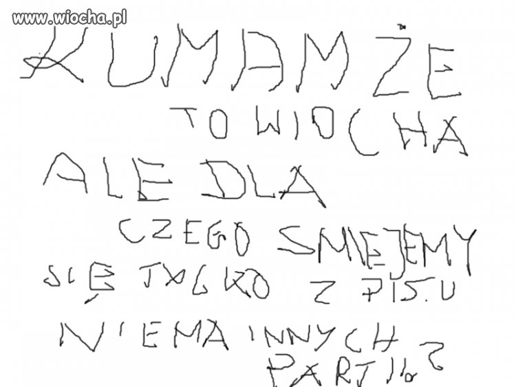Wiocha z pis