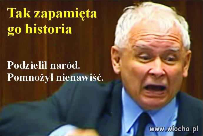Zapamięta go jako krypto geja i krypto komucha 