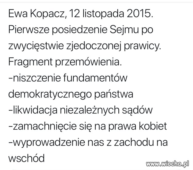 Przewidziała 