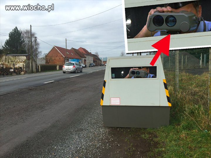 Próbując wystawić mandat 