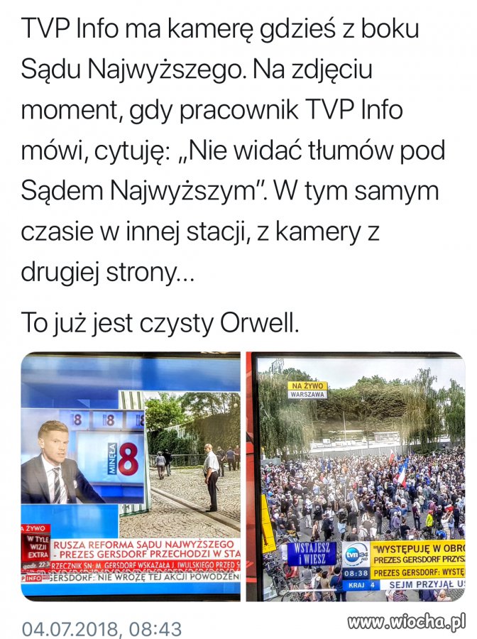 Przekaz z TVPis dla ciemnego luda
