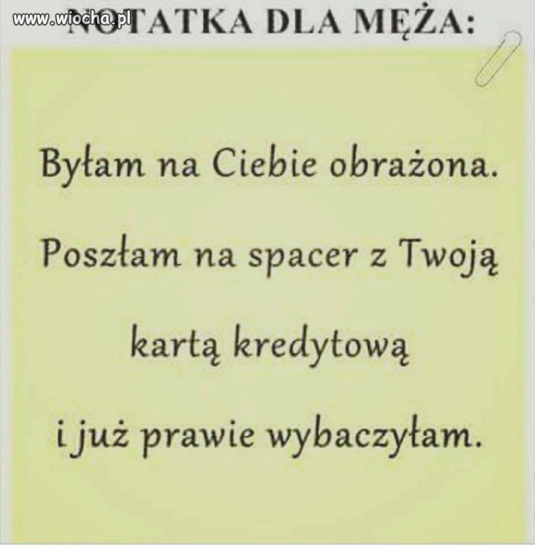 Panowie, jutro sobota