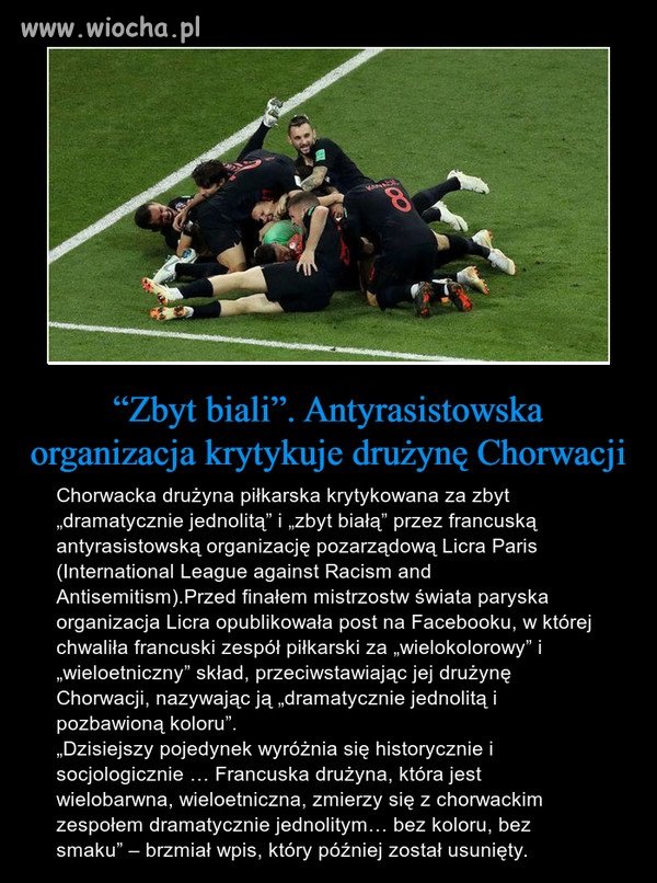 Komuś nie podpasowało