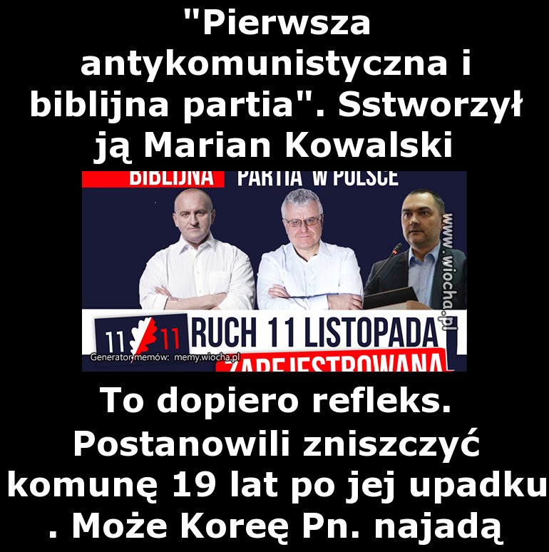 "Pierwsza antykomunistyczna i biblijna