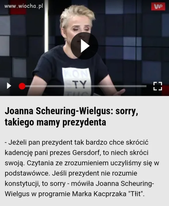 Sorry takiego mamy