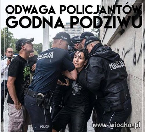 Jacyż oni słabi wobec jednej kobiety