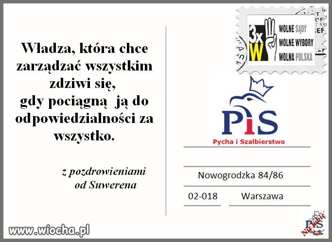 Suweren listy pisze