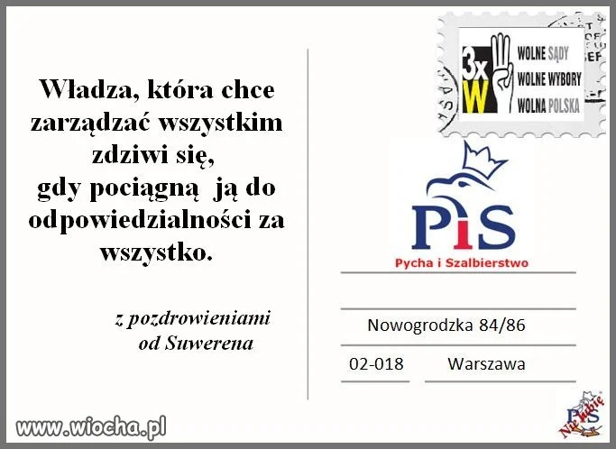 Suweren listy pisze