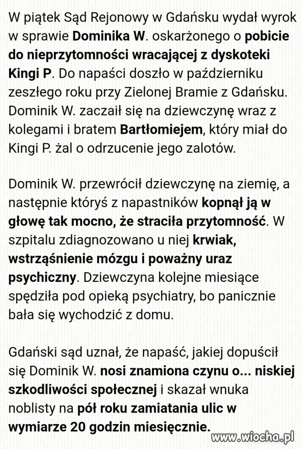 Sąd skazał wnuka Wałęsy. Niska szkodliwość