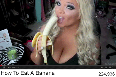 Więc zjedz banana.