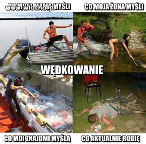 Wędkowanie.